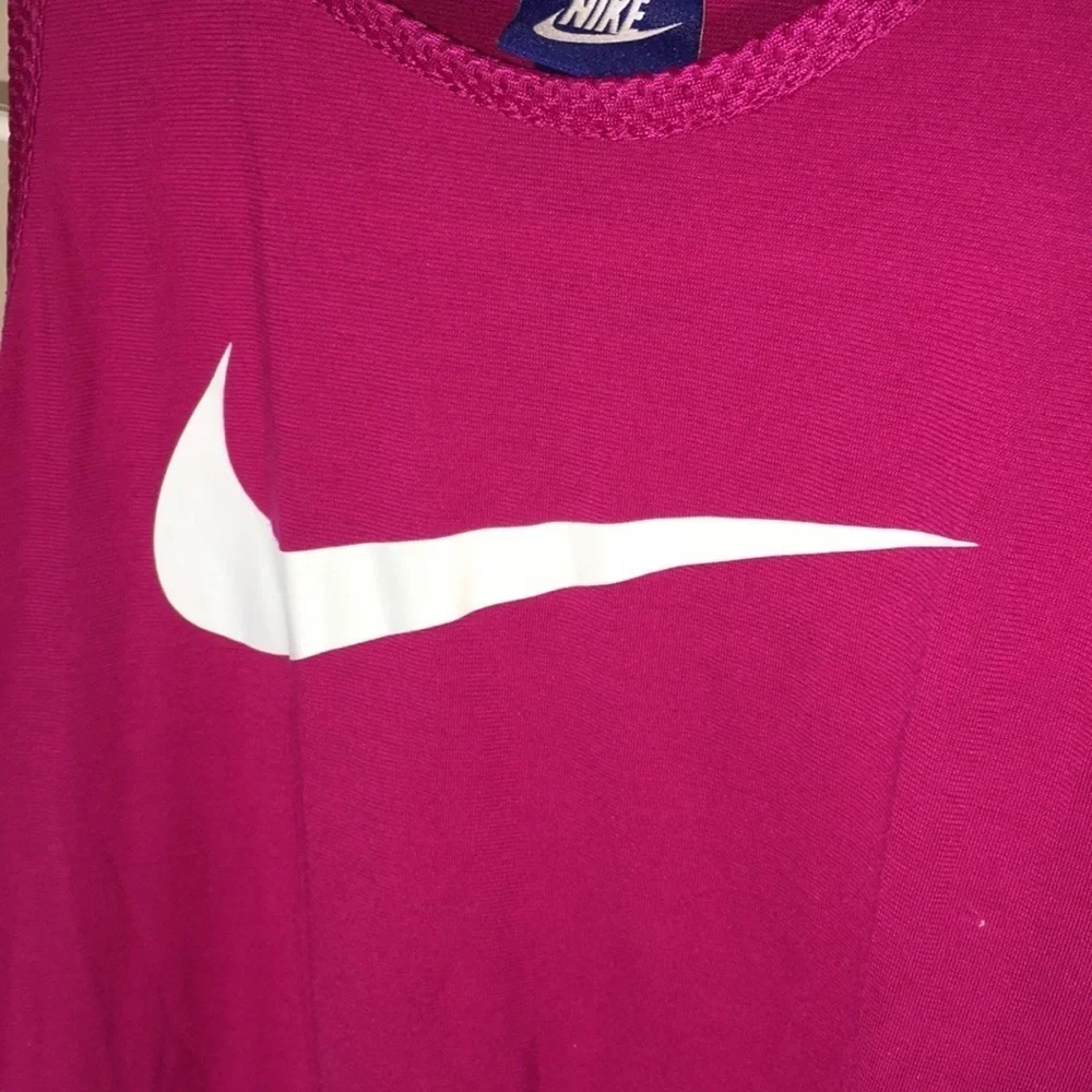 Nike mesh tank top workout athletic basketball tank top pink workout gear XS​​ - Picture 4 of 7